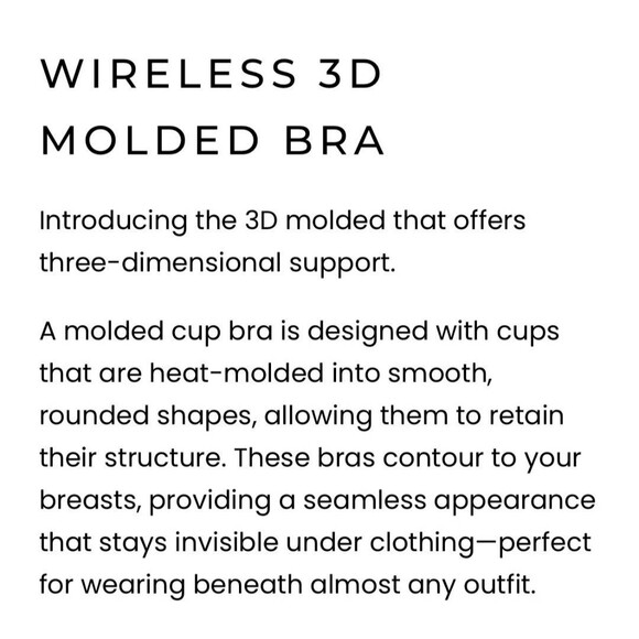 NWT UNDEROUTFIT Satin Grace Bra #1258 SAND 3D Molded $69 Sz 2XL 42 DD/ E - Picture 2 of 8